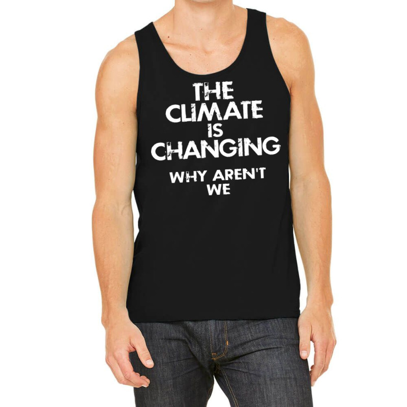 Climate Change Denial Love Tank Top | Artistshot