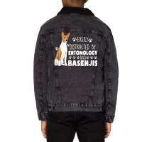 Entomology And Basenjis Summer Unisex Sherpa-lined Denim Jacket | Artistshot