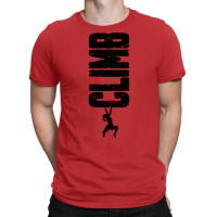 Climb Rock Climbing Bouldering Vintage Vertical Cl T-shirt | Artistshot