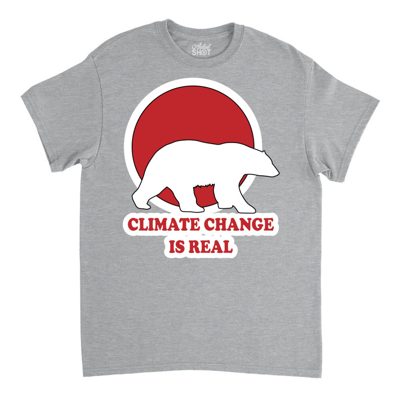 Climate Change Polar Bear Nature Saying Gift Stars Classic T-shirt by fumotobhalliq | Artistshot