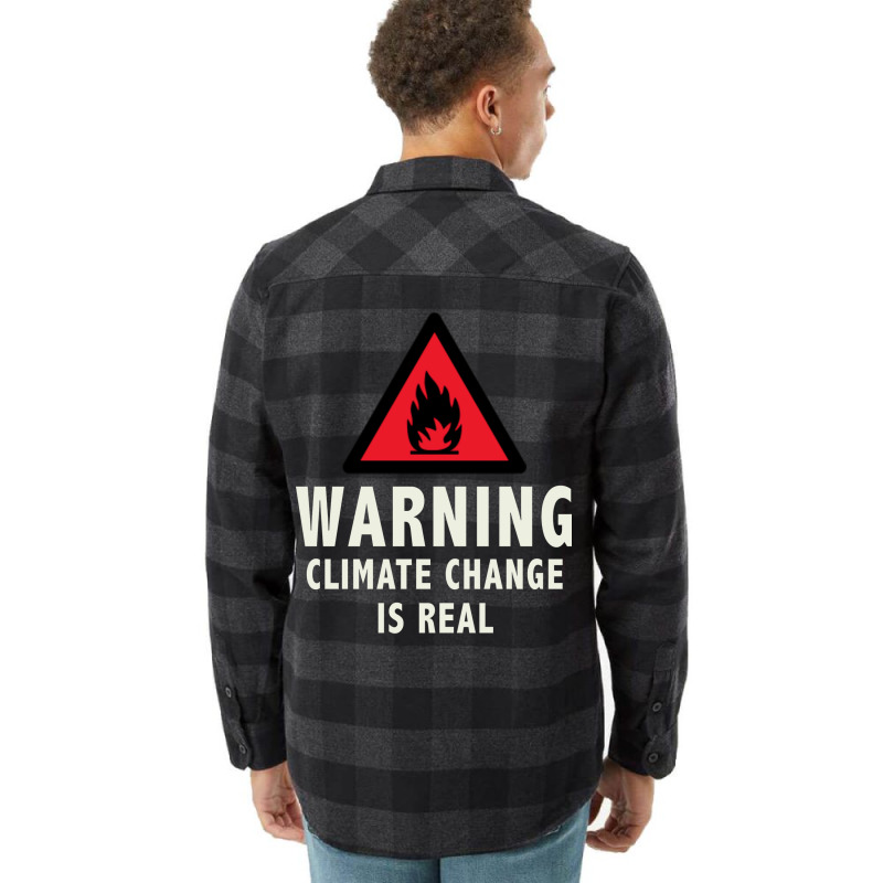 Climate Change Is Real Cute Nostalgia Flannel Shirt | Artistshot