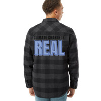 Climate Change Is Real Love Flannel Shirt | Artistshot