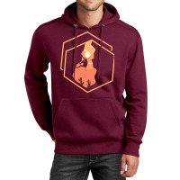 Retro Climber Sunset Climbing Summit Bouldering Su Unisex Hoodie | Artistshot