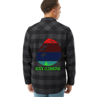 Rock Climbing Humor Flannel Shirt | Artistshot