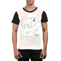 Climate Change Is Real Save The Polar Bears Hipste Graphic T-shirt | Artistshot