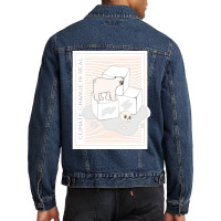 Climate Change Is Real Save The Polar Bears Hipste Men Denim Jacket | Artistshot