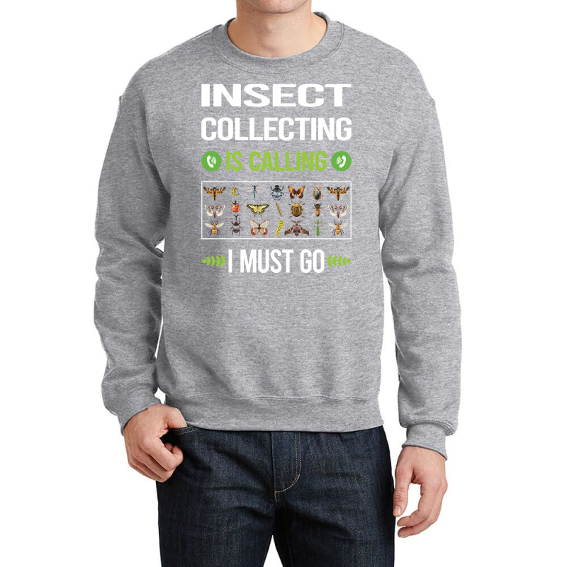 It Is Calling I Must Go Insect Collecting Retro Crewneck Sweatshirt | Artistshot