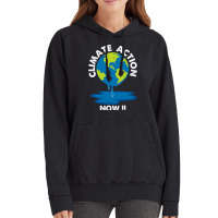 Global Warming Crisis Climate Action Now Retro Vintage Hoodie | Artistshot