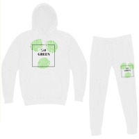 Go Green Girl Hoodie & Jogger Set | Artistshot