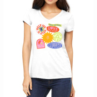 Going Green All Over Travel Women's V-neck T-shirt | Artistshot