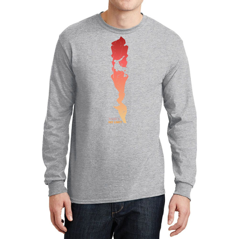 Mountain Climbing  Gift For Mountain Climber Natur Long Sleeve Shirts | Artistshot