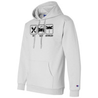 Eat Sleep Entomology Aesthetic Champion Hoodie | Artistshot