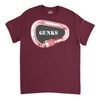 Gunks Climbing Carabiner Nostalgia Classic T-shirt | Artistshot