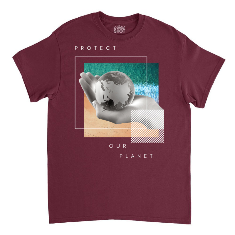 Protect Our Planet Retro Classic T-shirt | Artistshot