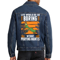 Praying Mantis 80s Men Denim Jacket | Artistshot