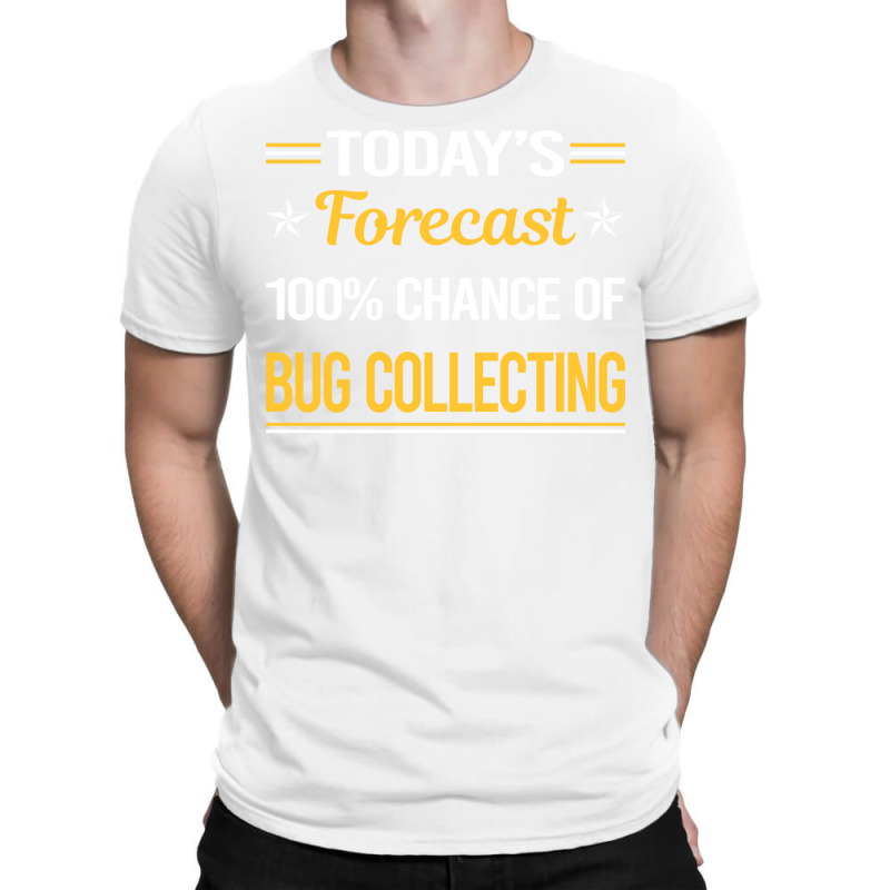 Today Forecast Bug Collecting Insect Insects Bugs T-shirt | Artistshot