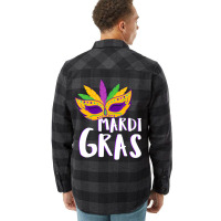 Mardi Gras Masquerade Mardi Parade Costume Mens & Flannel Shirt | Artistshot