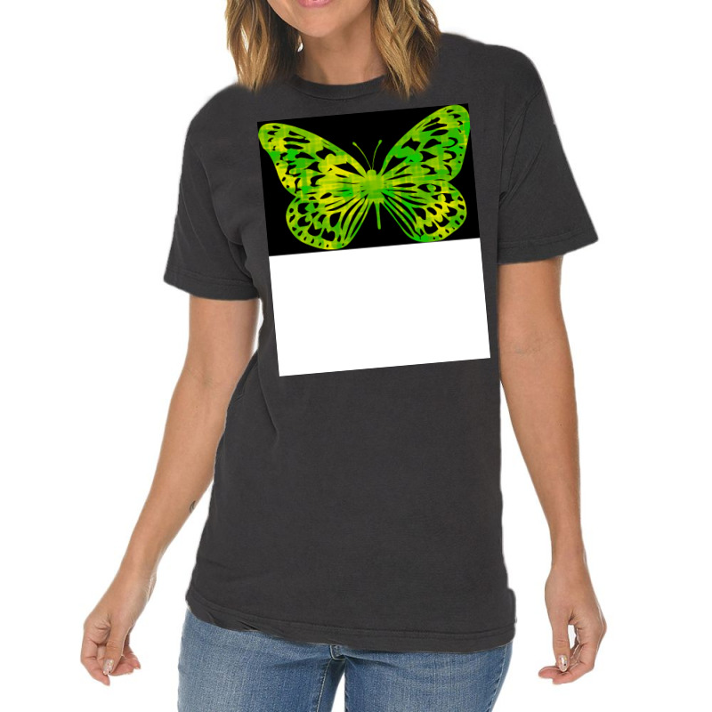 Butterfly Color Green Cool Vintage T-shirt | Artistshot