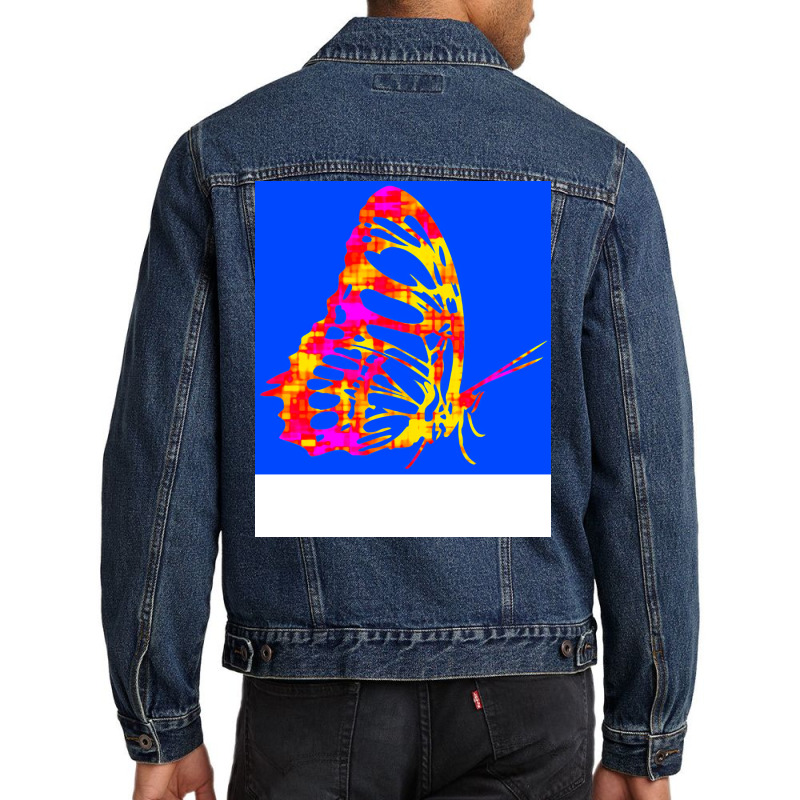 Butterfly Funny Aesthetic Men Denim Jacket | Artistshot