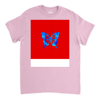 Butterfly Nature Red Classic T-shirt | Artistshot