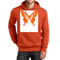 Butterfly Orange Girl Unisex Hoodie | Artistshot