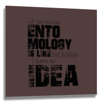 Entomology Aesthetic Metal Print Square | Artistshot