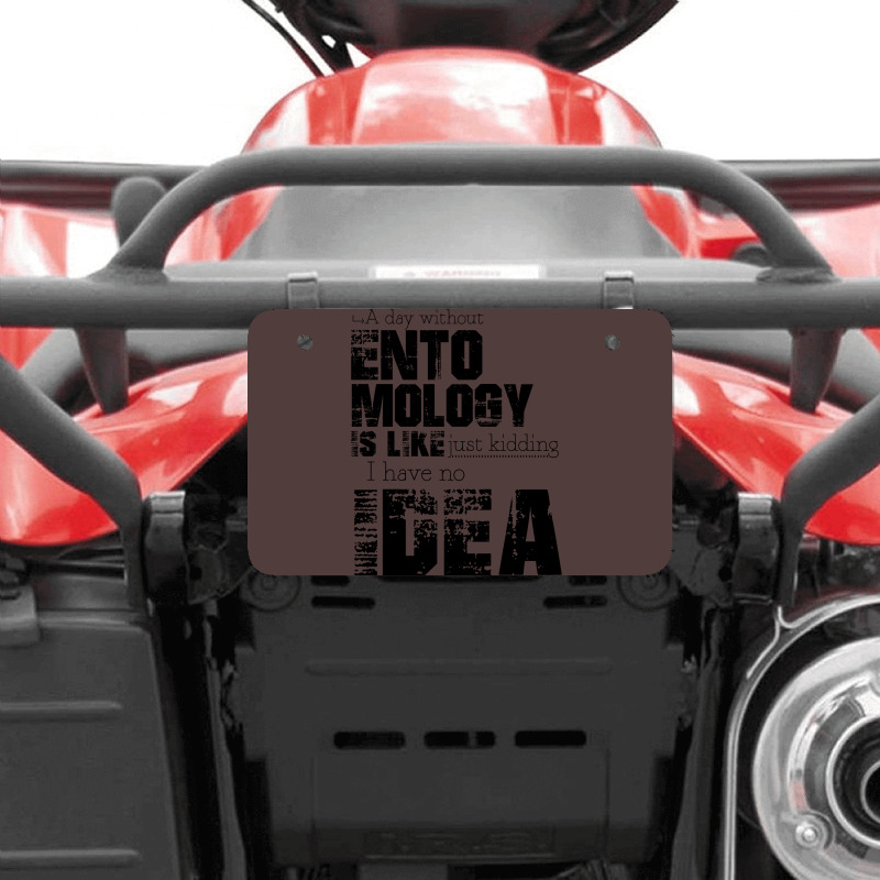 Entomology Aesthetic Atv License Plate | Artistshot