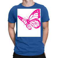 Butterfly Pink Tumblr T-shirt | Artistshot