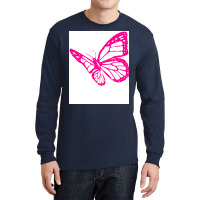 Butterfly Pink Tumblr Long Sleeve Shirts | Artistshot