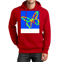 Butterfly Vintage Hippie Unisex Hoodie | Artistshot