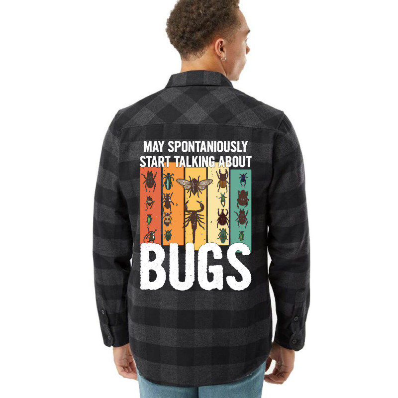 Entomology Biology Design For A Entomologist Blue Flannel Shirt | Artistshot