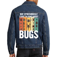 Entomology Biology Design For A Entomologist Blue Men Denim Jacket | Artistshot