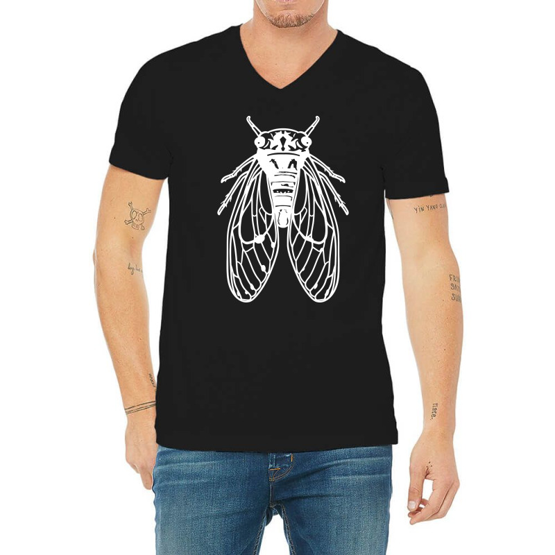 Cicada Insect Summer V-neck Tee | Artistshot