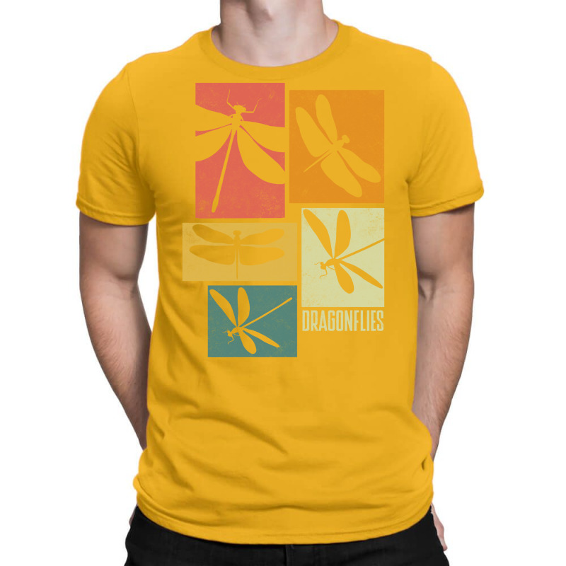 Dragonfly Damselfly Dragonflies Entomology Silhoue T-shirt | Artistshot