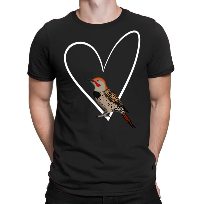 Northern Flicker Bird Birdlover Birdwatcher Animal T-shirt | Artistshot