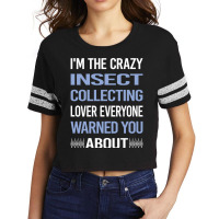 Funny Crazy Lover Insect Collecting Travel Scorecard Crop Tee | Artistshot