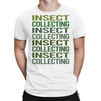 Green Text Insect Collecting Yellow T-shirt | Artistshot