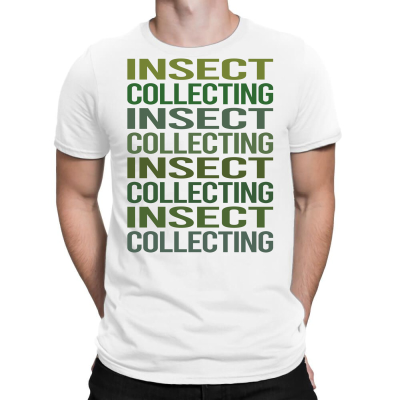 Green Text Insect Collecting Yellow T-shirt | Artistshot