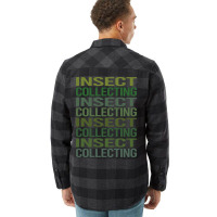 Green Text Insect Collecting Yellow Flannel Shirt | Artistshot