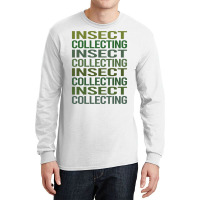 Green Text Insect Collecting Yellow Long Sleeve Shirts | Artistshot