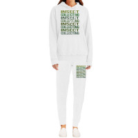 Green Text Insect Collecting Yellow Hoodie & Jogger Set | Artistshot