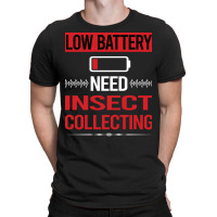 Low Battery Insect Collecting Girl T-shirt | Artistshot