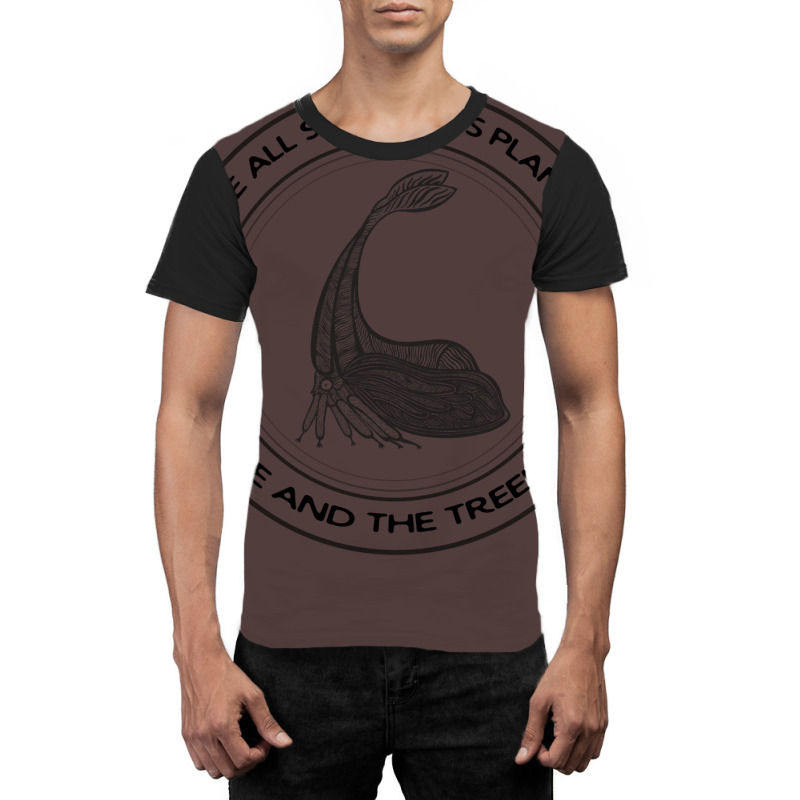 Treehopper We All Share This Planet Insect On Whit Graphic T-shirt | Artistshot