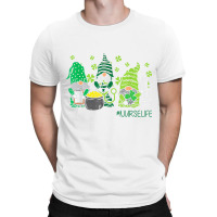 Nurse Life Gnomes Irish St Patricks Day Shamrock F T-shirt | Artistshot