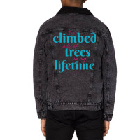 Tree Nature Environment Music Unisex Sherpa-lined Denim Jacket | Artistshot