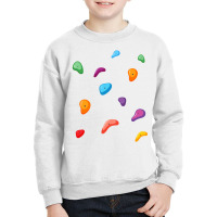 Bouldering   Rock Climbing Lover Climber Outdoor S Youth Sweatshirt | Artistshot