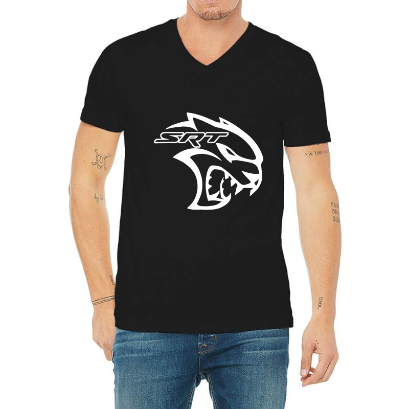 Srt Hell Cat V-neck Tee | Artistshot