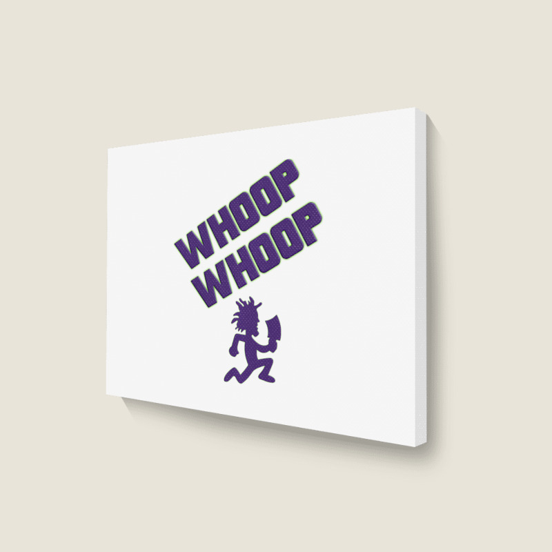 Juggalette Icp Whoop Whoop Hatchet Man Vibrant Col Landscape Canvas Print by tahon | Artistshot