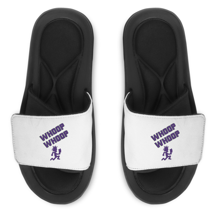 Juggalette Icp Whoop Whoop Hatchet Man Vibrant Col Slide Sandal by tahon | Artistshot