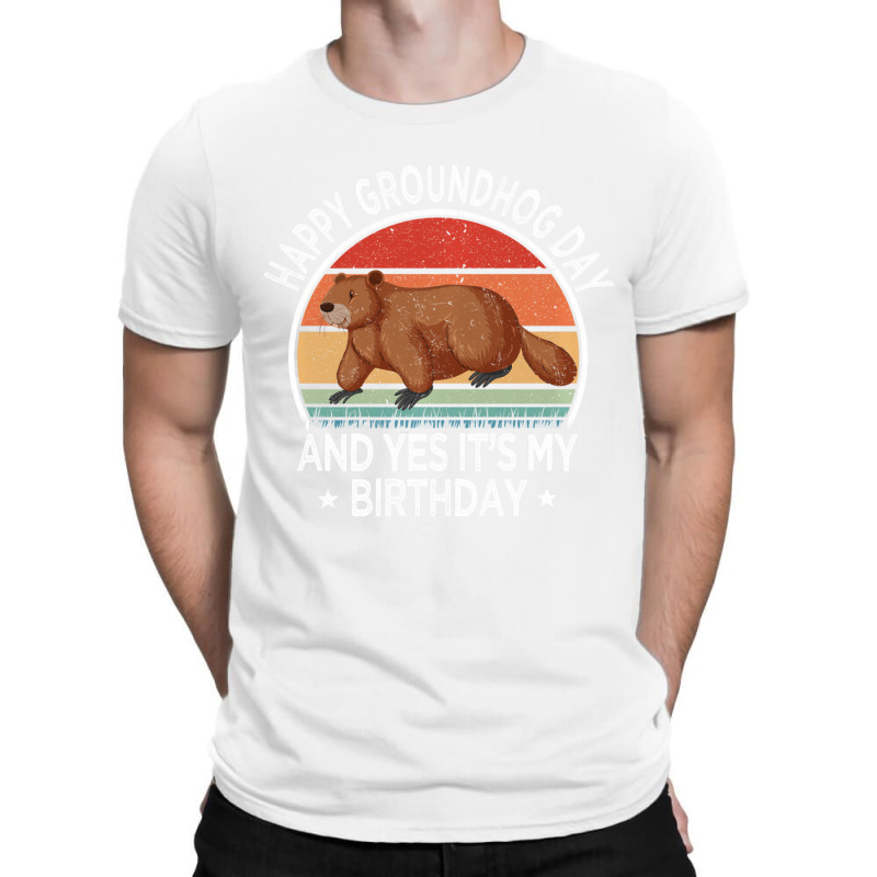 Happy Groundhog Day 2023 Birthday Funny Groundhog T-shirt | Artistshot